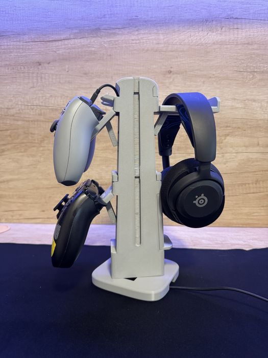 Стойка Xbox, PlayStation и Nintendo Switch контролери + USB зареждане