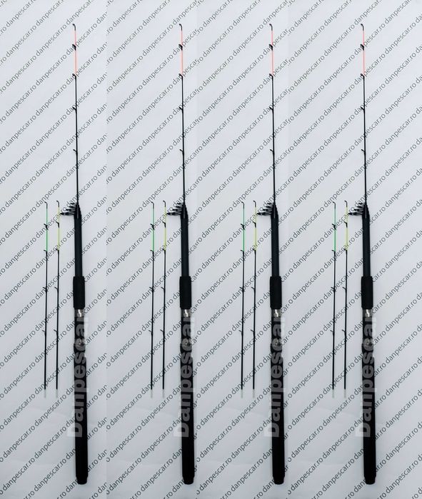 SET 4 Lansete fibra sticla ROBIN HAN Power tele feeder 3metri 90-150gr