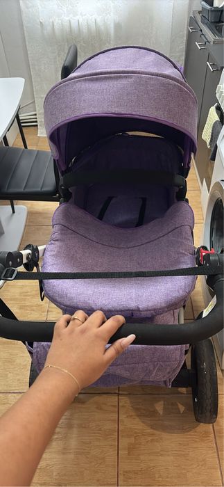 Carucior mov deschis 2 in 1