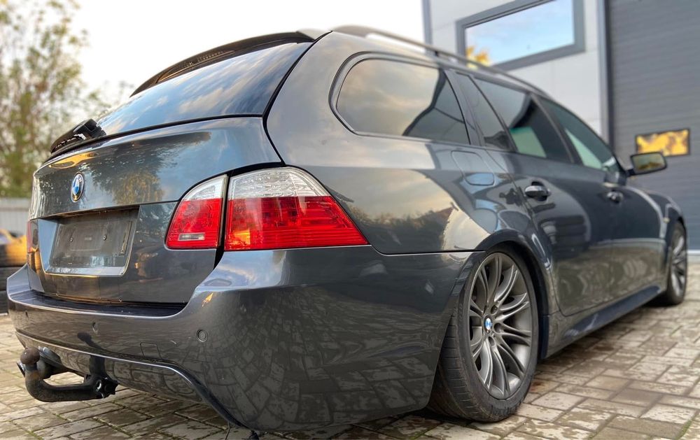 Dezmembrez BMW 535d Lci E61 3.0D Bi-turbo 286cp, M PACK,Navi,volan M