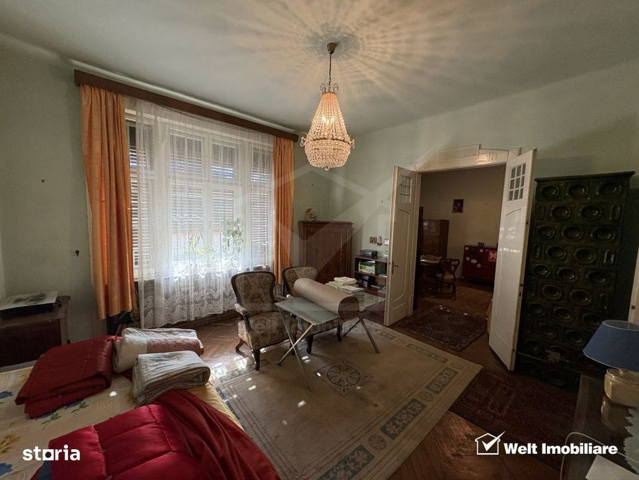Apartament extrem de spatios, in vila interbelica, curte si gradina pr