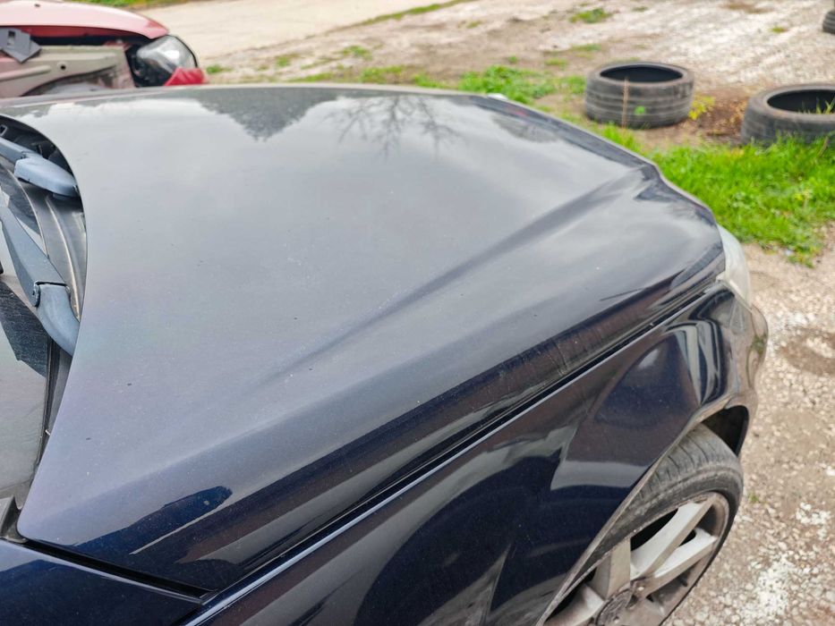 Тъмно син капак 890 Mercedes W204 Facelift преден капак Мерцедес С