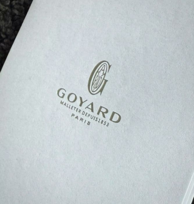 Goyard Saint Sulpice Card Holder – White