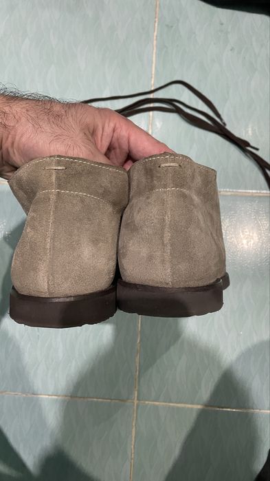 Ботинки замшевые демисезонные