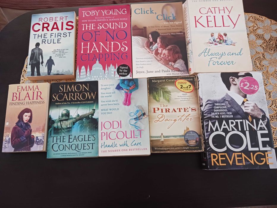 Учебници  и художествена литература на английски език и на немски език