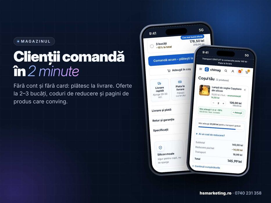 Magazin online la cheie – livrare, facturi SAGA, fără abonament