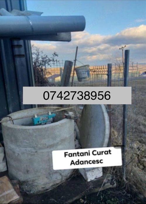 Fantanar puțuri fântântani