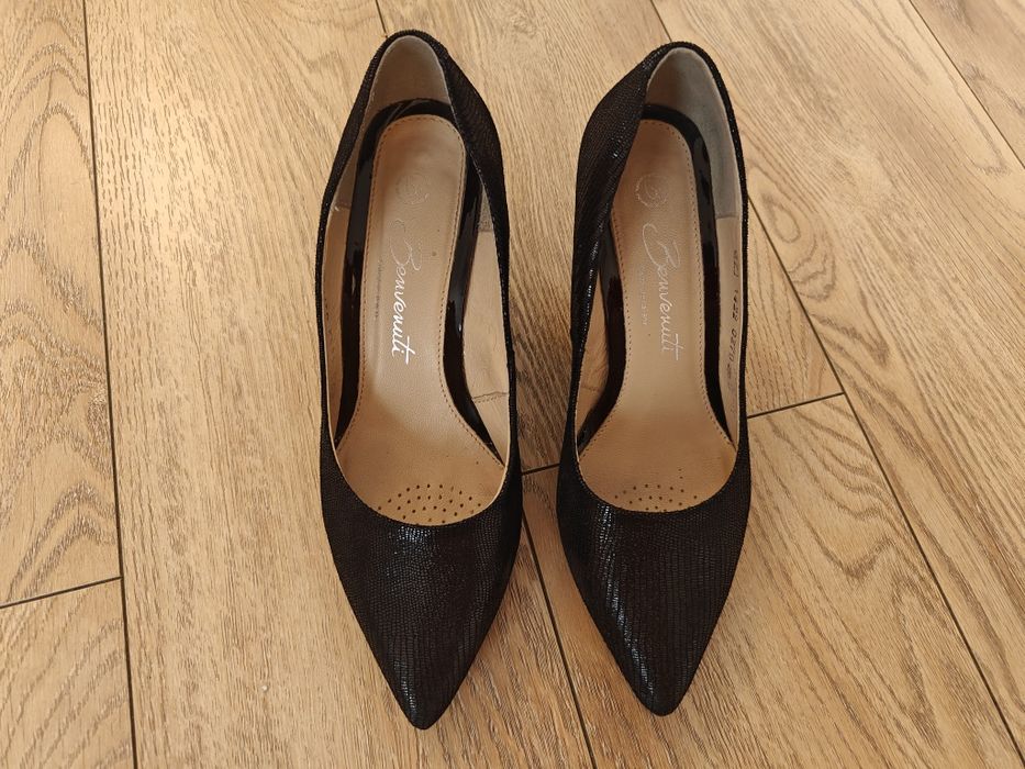 Pantofi stiletto piele Benvenuti 37