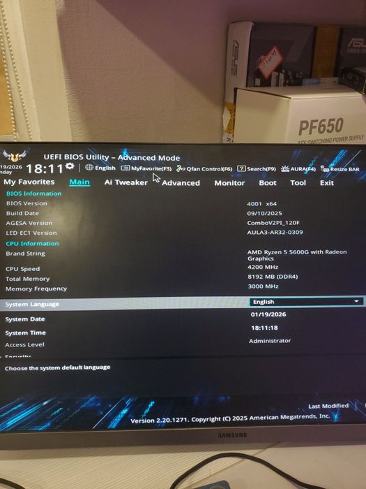 Компьютер игровой ryzen 5 5600g