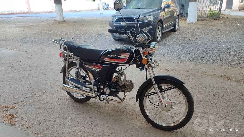 Новый мопед Kawasaki Alfa