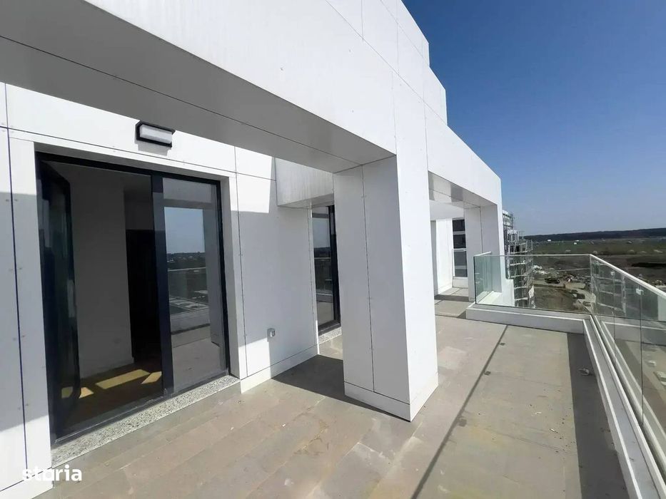 Apartament lux 2 camere | 103 mp total | plaza Pipera | Terase genero