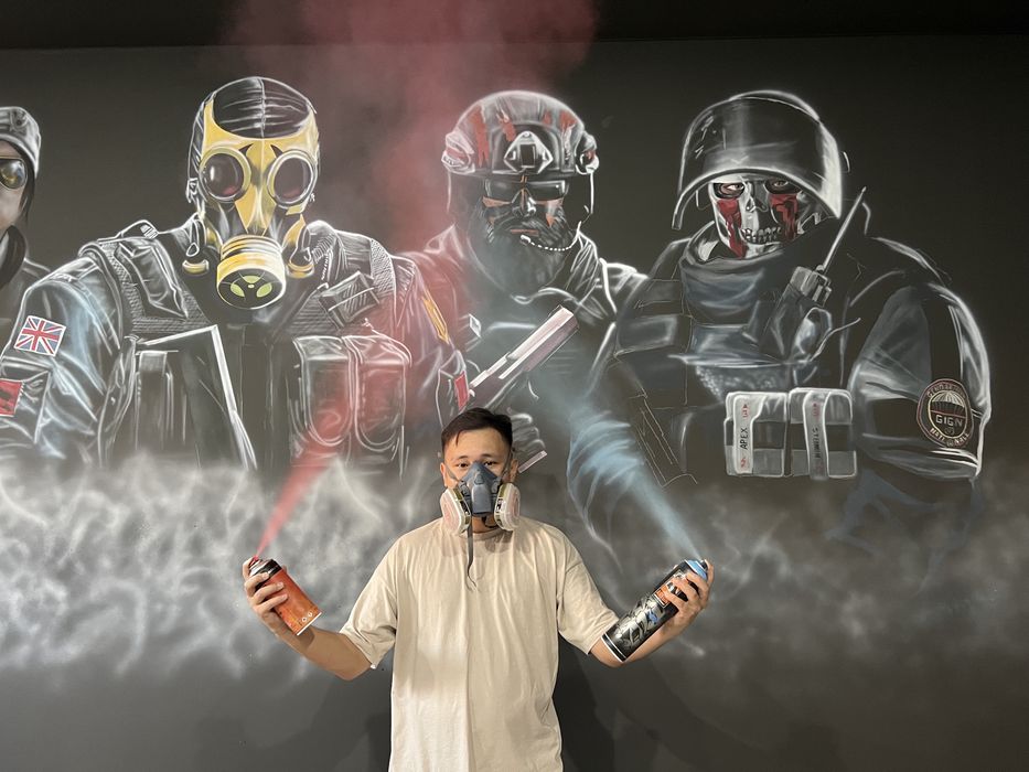 Роспись стен/художник/мурал/барельеф