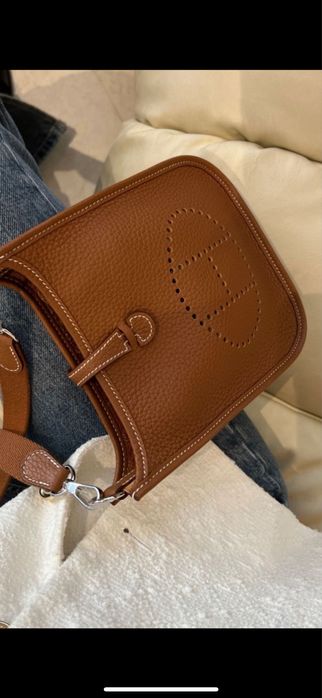 Hermes  Evelyne сумка Кожа Togo