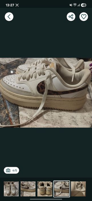 Adidași  Nike Court Vision Alta dama