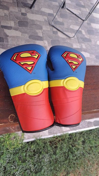 Sac de box si manusi Superman Decathlon Domyos