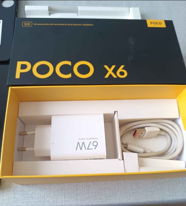 Xiaomi poco X6 Black 256GB, 5G