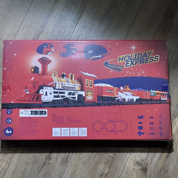 Trenuleț electric pom de Crăciun