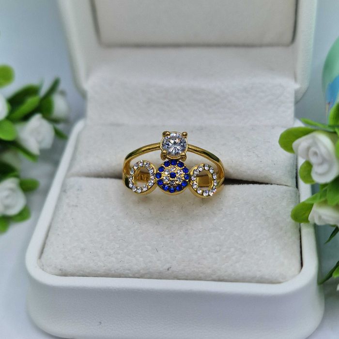 дамски пръстен Triple Spark Gold