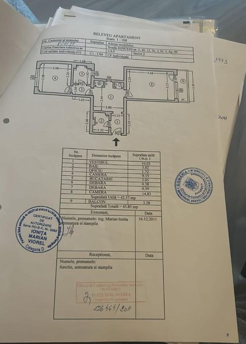 Apartament de vânzare -Tei -sector 2