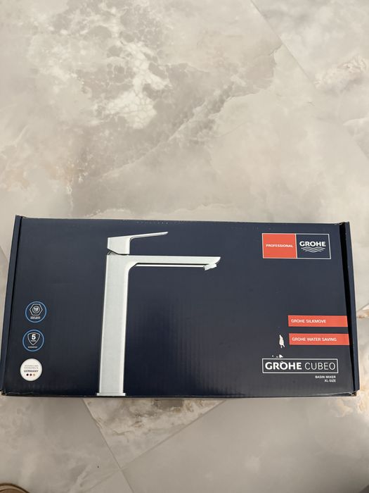 GROHE CUBEO смесител  за умивалник  1/2″, XL-РАЗМЕР