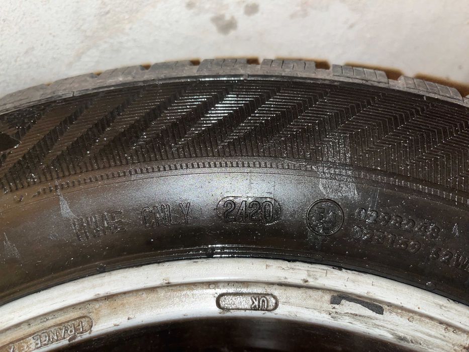 4 броя Зимни гуми GISLAVED с джанти 195/65/15 ДОТ2020