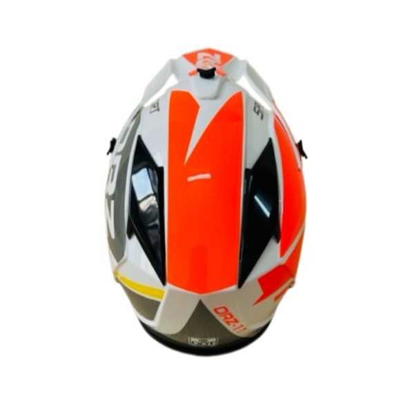 Кросова каска Automat, За мотор, Атв, Велосипед, S, M и L размер Бял