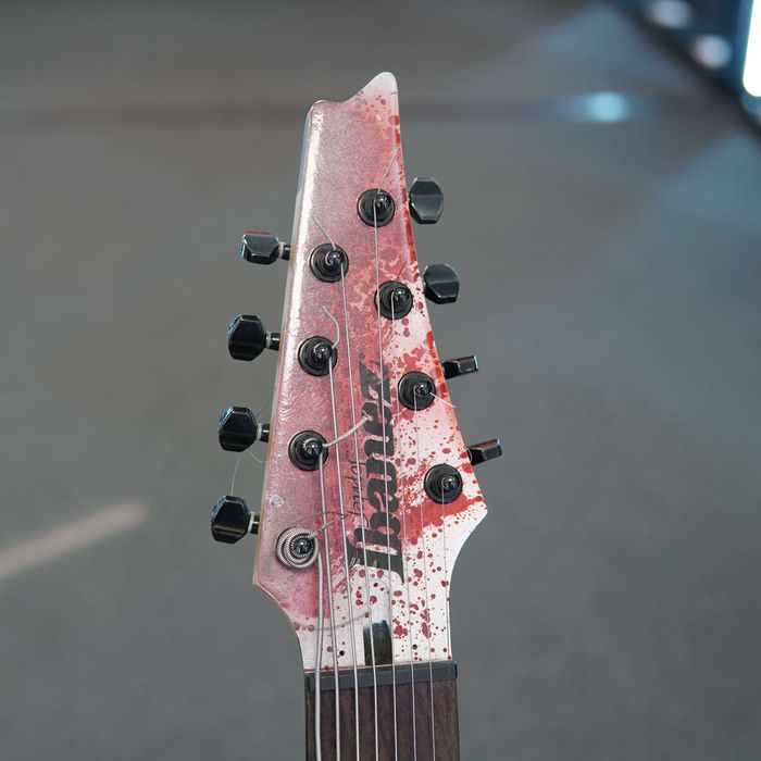 Chitara Electrica Ibanez RG8, Culoare Custom Pictata + Fishman Fluence Keith Merrow Set/ 12 LUNI GARANTIE