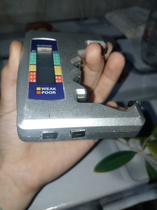 Batareya oʻlchagich yangi