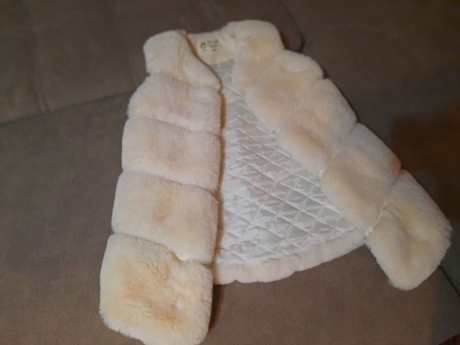 Жилет меховый для девочек