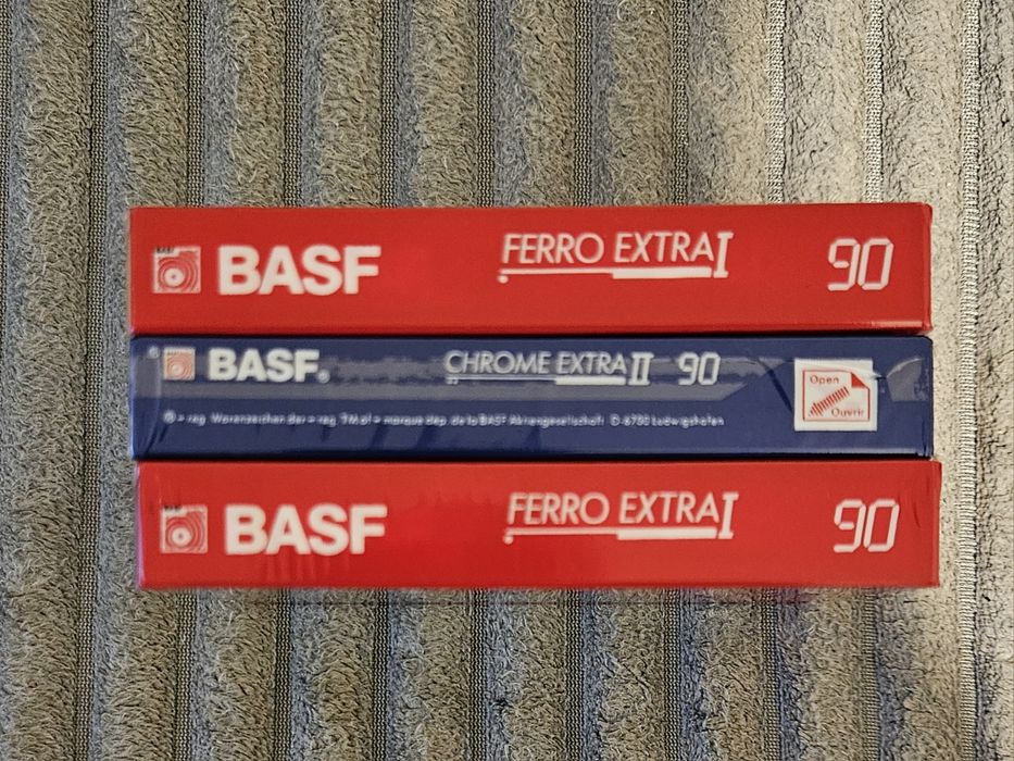 3 Casete Audio BASF EXTRA