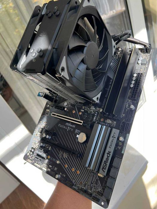 Комплект B450 Gaming K4 / 2х кулерная башня Deepcool / процессор