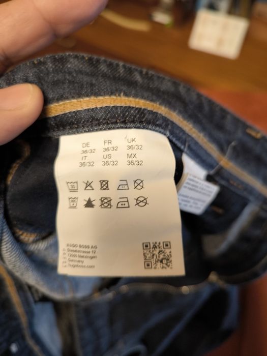 Дънки Хюго Бос-размер 36/32