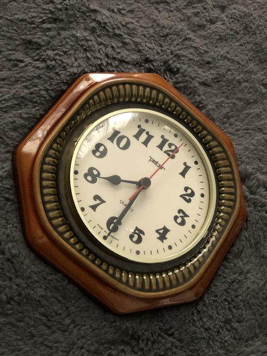 Mid Century Ceas perete - ceramica Germany