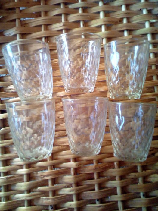 Уникални огнеупорни фасетирани чаши.Чети описанието!