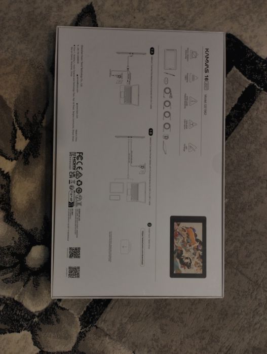 Tabletă Grafică Huion Kamvas 16 (2021) – Nouă la Cutie