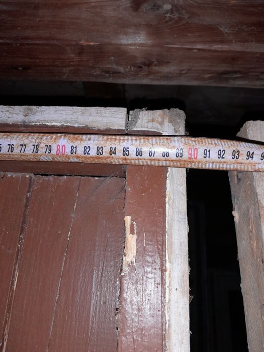Дървена врата с размери 90/190 гр. Габрово Дядо Дянко • OLX.bg