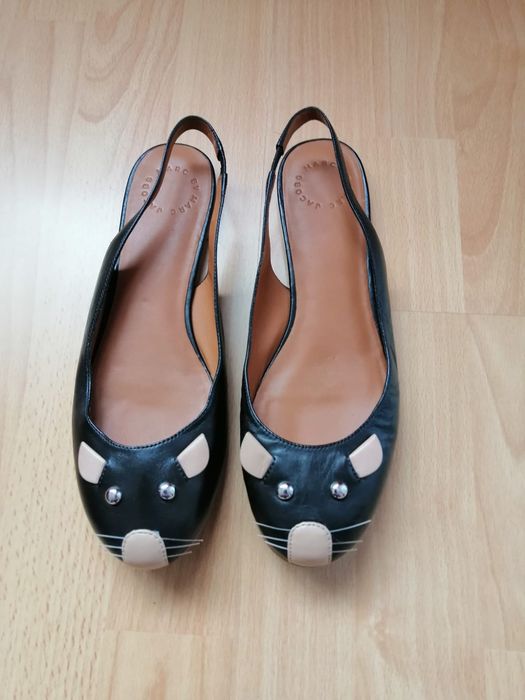 Balerini/sandale piele naturală Marc Jacobs