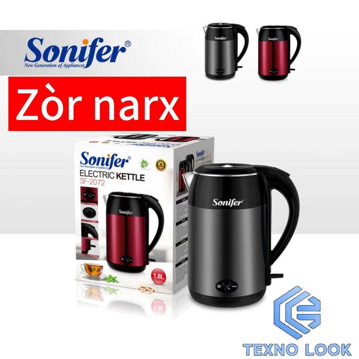 Tefal Sonifer sifatli maxsulot sf-2072- 1,7L 2200 vt. Dastafka bor