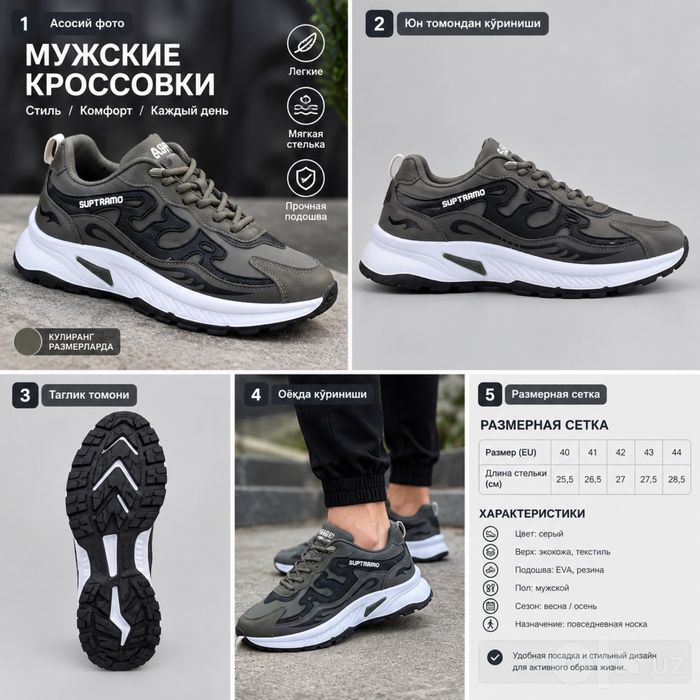 Erkaklar Poyabzali Grant Shoess