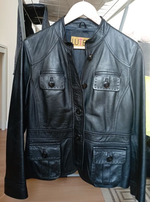 Дамско  яке  от телешка кожа