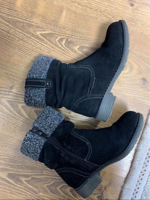 Cizmulițe piele întoarsă