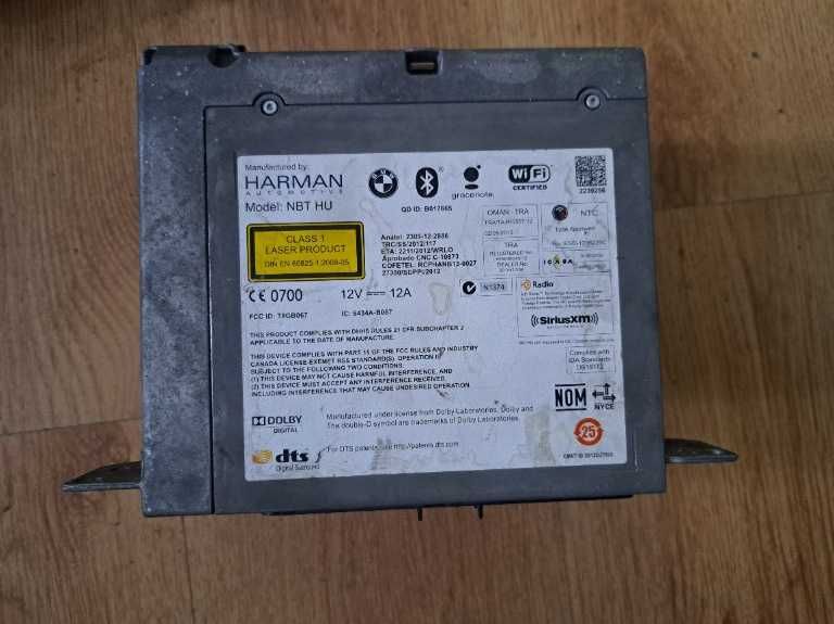 Modul Unitate navigație BMW NBT HU Harman (CIC-HIGH) - Cod OEM 6512 9387558 01 / 9387558