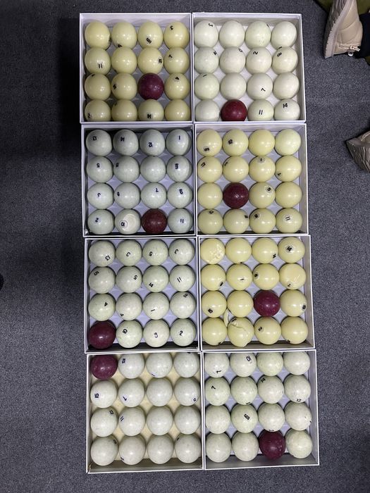 bilyard toshlari jami 12ta komplekt