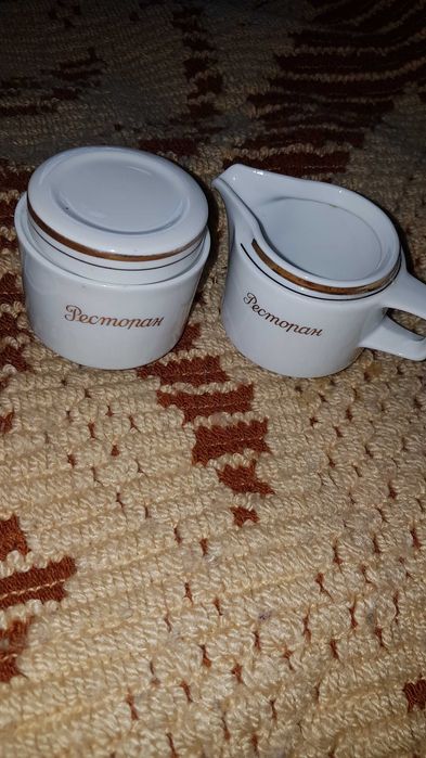 Продам набор для соусов. Чехословакия. Фарфор. Из 80х.