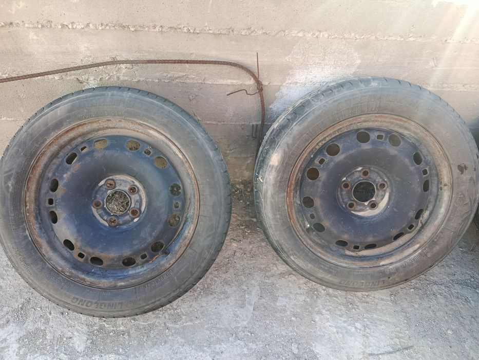 Шины с диками 195 55 r15 2 шт