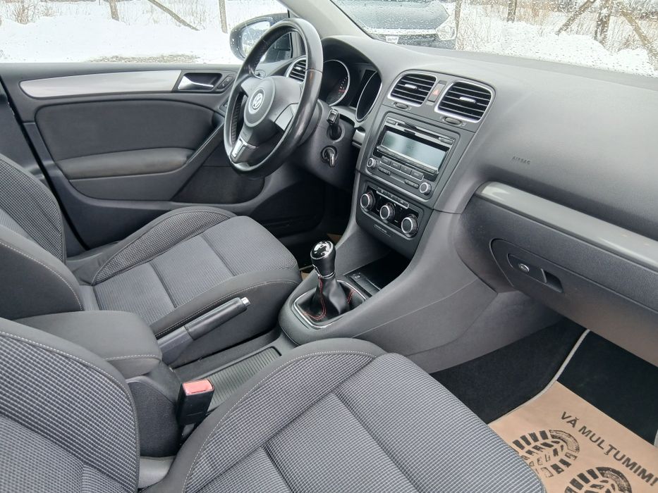 Golf 6 euro5 an 2011 !1.6diesel!numere valabile