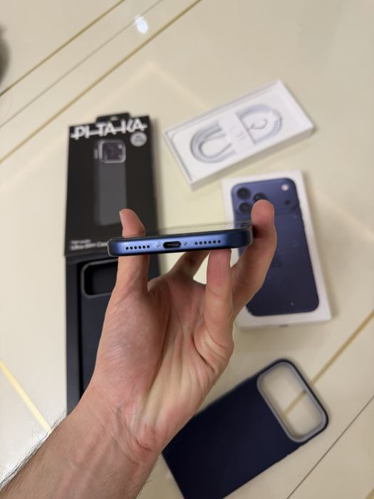 iPhone 17 Pro Max (Sim+Esim) Blue + Pitaka