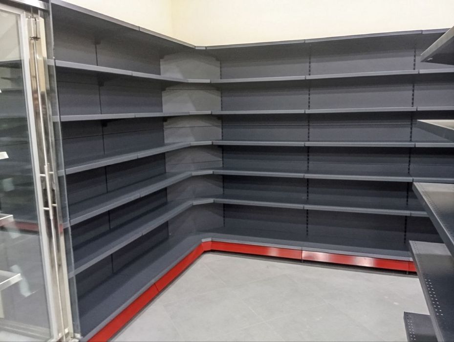 Стеллажлар (Stellaj) озик-овкат ва курилиш дуконлари учун