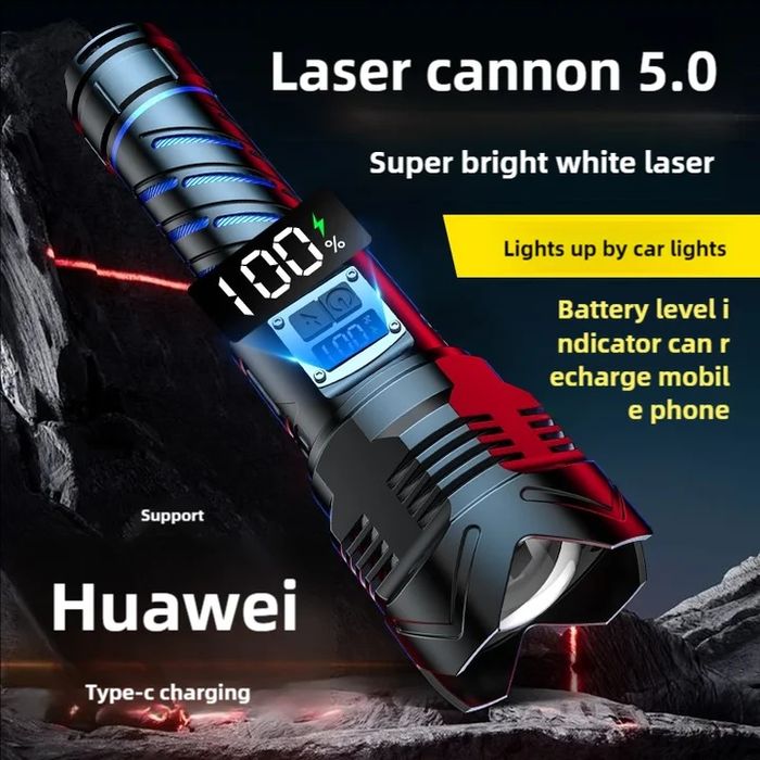 Фонарь Тактический супер мощный