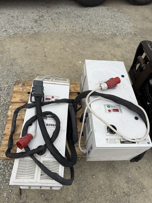 Stivuitor electric cu 2 incarcatoare Linde E20 EVO lithium an 2020